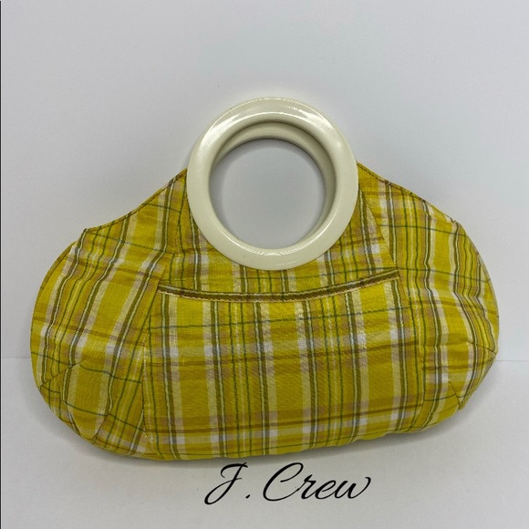 J. Crew Handbags - J.Crew San Isidro Plaid Madras Tote